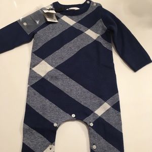 Authentic Burberry baby romper